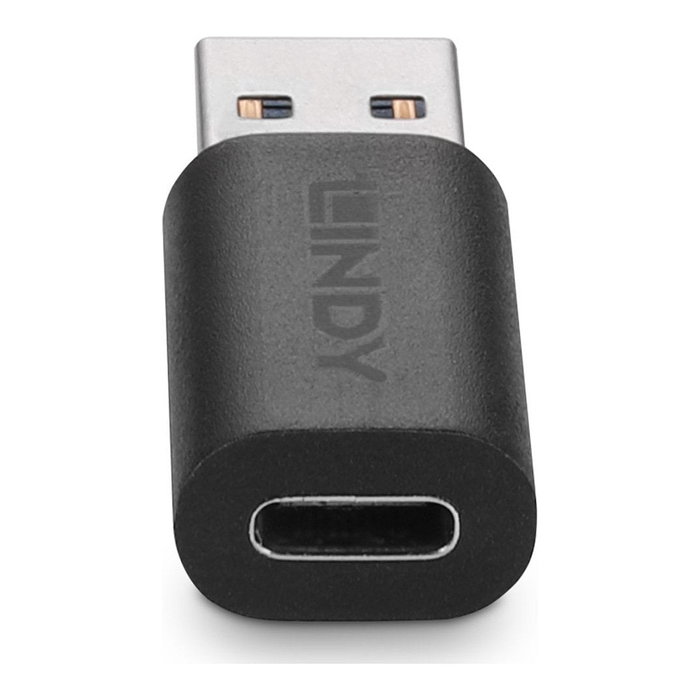 Lindy Adaptador USB 3.2 Type A a C 41904 Negro