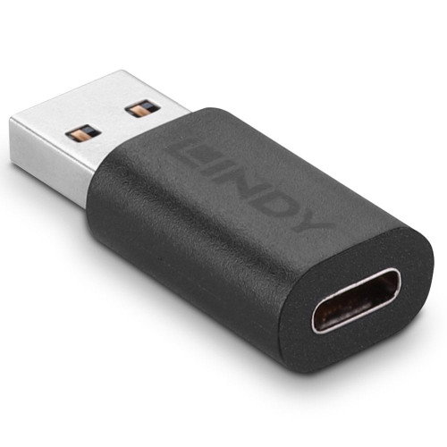 Lindy Adaptador USB 3.2 Tipo A a Tipo C Lindy Adaptador USB 3.2 Tipo A a Tipo C