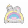 Clementoni Set de maquillaje Rainbow Crazy Chic con estuche de arcoíris