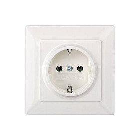 Siemens 5UB1580 DELTA line Toma de corriente Schuko 250V 16A Blanco Siemens 5UB1580 DELTA line Toma de corriente Schuko 250V 16A Blanco