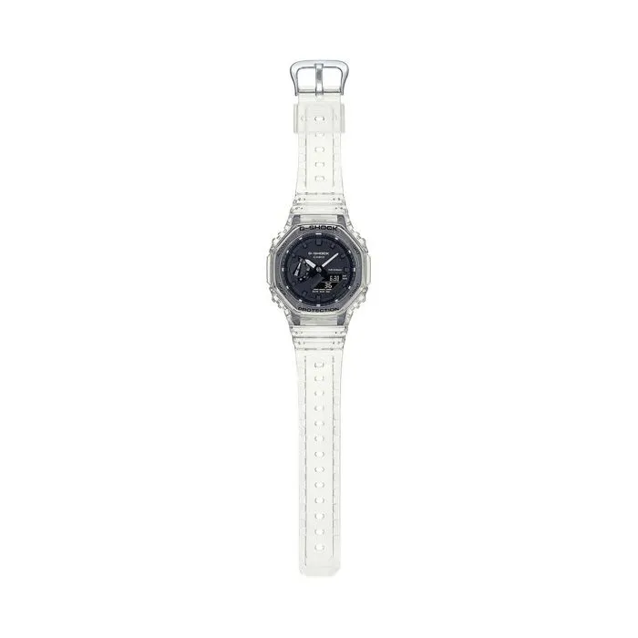 Casio G-SHOCK GA-110 Reloj Multifunción Resistente a Golpes Blanco Transparente