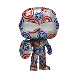 Funko Pop Marvel Falcon & The Winter Soldier Artist Series Patriotic Age Falcon Edición Especial 56153