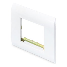 Digitus Marco 80x80 mm para tapas y paneles frontales Blanco