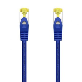 AISENS - CABLE DE RED LATIGUILLO RJ45 LSZH CAT.7 600 MHZ S/FTP PIMF AWG26, AZUL, 1.0M