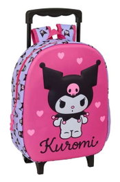 Safari Mochila Infantil con Ruedas, Diseño 3D, 21x12x2cm, Recomendada +36 Meses