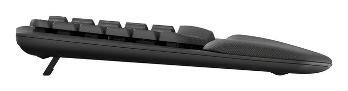 Logitech Wave Keys Teclado Ergonómico e Inalámbrico para Negocios con Reposamanos Acolchado - Diseño Wave, Multi-OS, Conectividad Bluetooth y Logi Bolt Logitech Wave Keys Teclado Ergonómico e Inalámbrico para Negocios con Reposamanos Acolchado - Diseño Wave, Multi-OS, Conectividad Bluetooth y Logi Bolt
