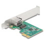 DeLOCK Tarjeta de Red PCI Express x1 2.5 Gigabit LAN 1x RJ45 RTL8125B - 2500 Mbit/s para Windows y Linux