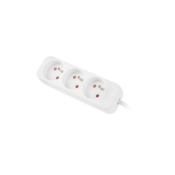 Lanberg Regleta de 1.5m con 3 tomas PL, blanca Lanberg Regleta de 1.5m con 3 tomas PL, blanca