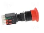 SCHNEIDER ELECTRIC Interruptor de emergencia Harmony XB6 16mm rojo