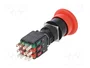 SCHNEIDER ELECTRIC Interruptor de emergencia Harmony XB6 16mm rojo