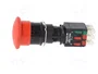 SCHNEIDER ELECTRIC Interruptor de emergencia Harmony XB6 16mm rojo