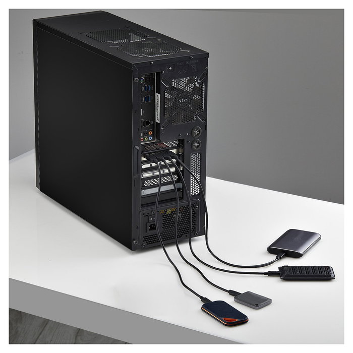 StarTech P10Q4A-USB-CARD Tarjeta de Expansión PCIe USB 3.2 Gen 2 con 4 Puertos USB-A a 10Gbps para Windows/Linux