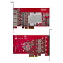 StarTech P10Q4A-USB-CARD Tarjeta de Expansión PCIe USB 3.2 Gen 2 con 4 Puertos USB-A a 10Gbps para Windows/Linux
