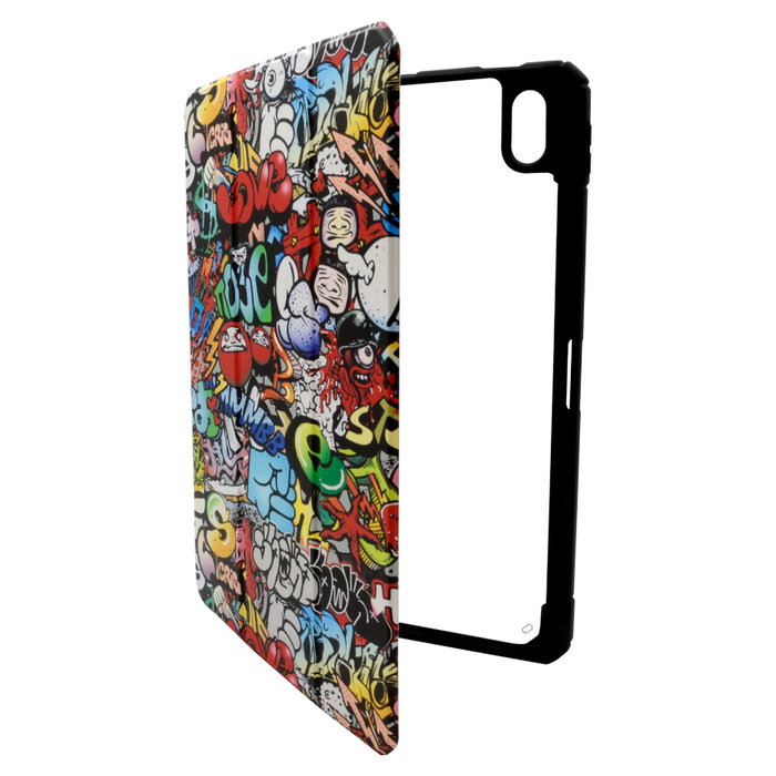RealPower Funda Folio para iPad 10, Diseño Graffiti
