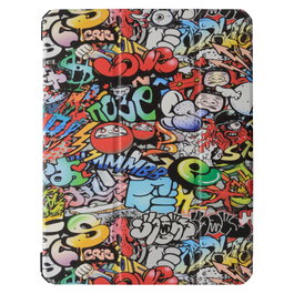 RealPower Funda Folio para iPad 10, Diseño Graffiti