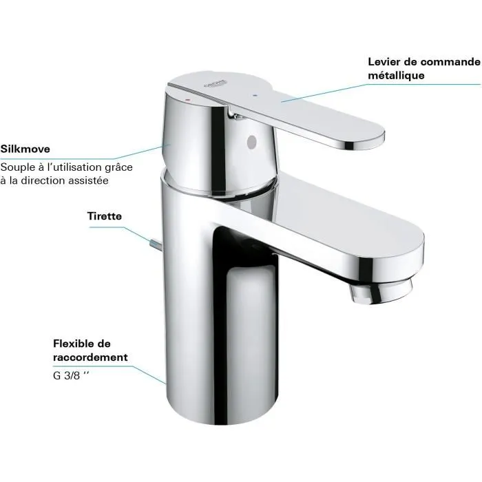 Grohe Mezclador Monomando de Lavabo Tamaño S Grohe Mezclador Monomando de Lavabo Tamaño S