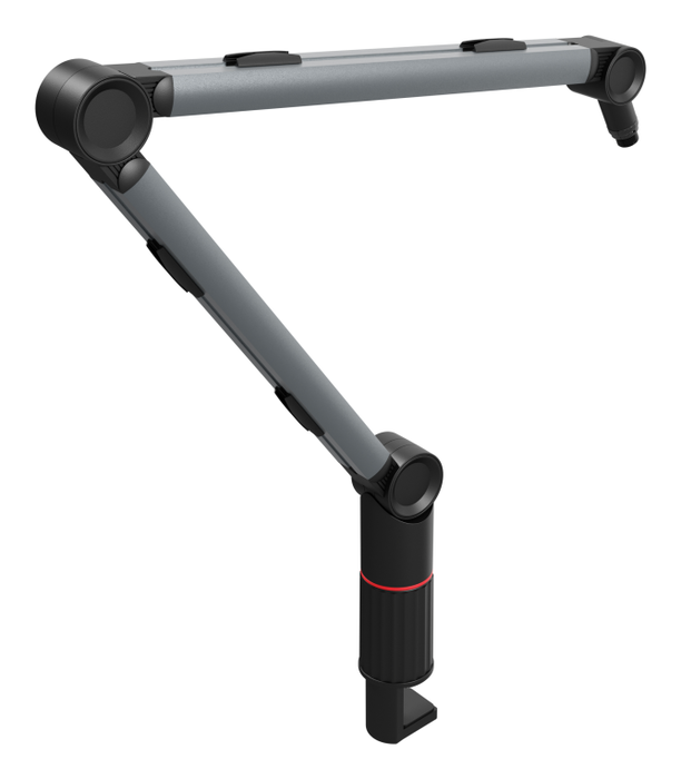GENESIS NGM-2157 Soporte de Brazo para Micrófono Profesional de Escritorio Gris de Aluminio