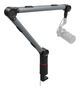GENESIS NGM-2157 Soporte de Brazo para Micrófono Profesional de Escritorio Gris de Aluminio