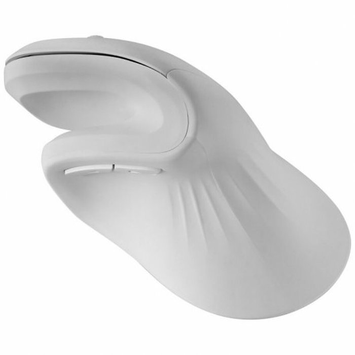 Mars Gaming MMW-ERGOPRO Ratón Gaming Ergonómico Vertical Inalámbrico Blanco