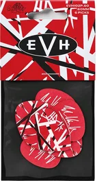 Dunlop Púas Tortex EVH Frankenstein 0,60 mm (Pack de 6)