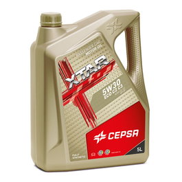 Cepsa Xtar 5w30 eco c2 c3 Lubricante Automoción Sintético, 5 L