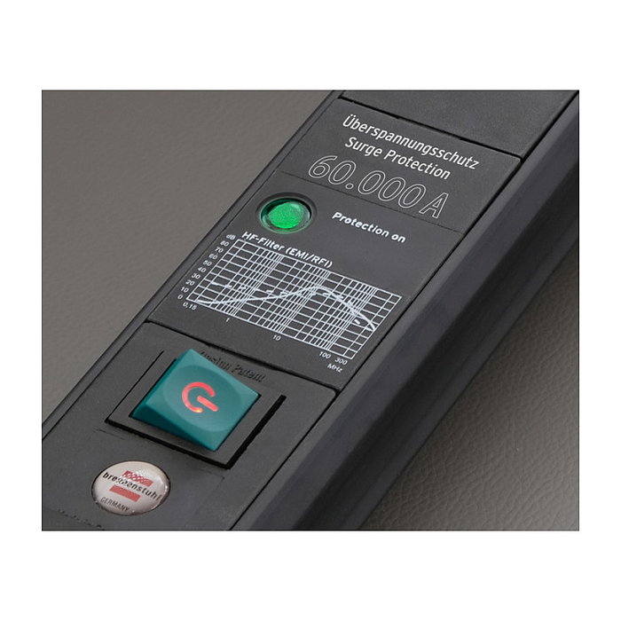 Brennenstuhl Premium-Line 6 salidas AC Negro Brennenstuhl Premium-Line 6 salidas AC Negro