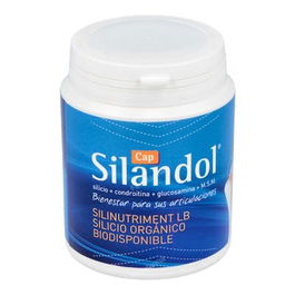MCA PRODUCTOS NATURALES Silandol 120Cap. - Complemento Alimenticio con Silicio Orgánico, Glucosamina, Condroitina y Cúrcuma para Soporte Articular