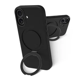 Dbramante1928 Roskilde Kick ICON Carcasa Trasera para Apple iPhone 17 - Negro - Compatible con MagSafe, Protección contra Caídas y Soporte de Sobremesa