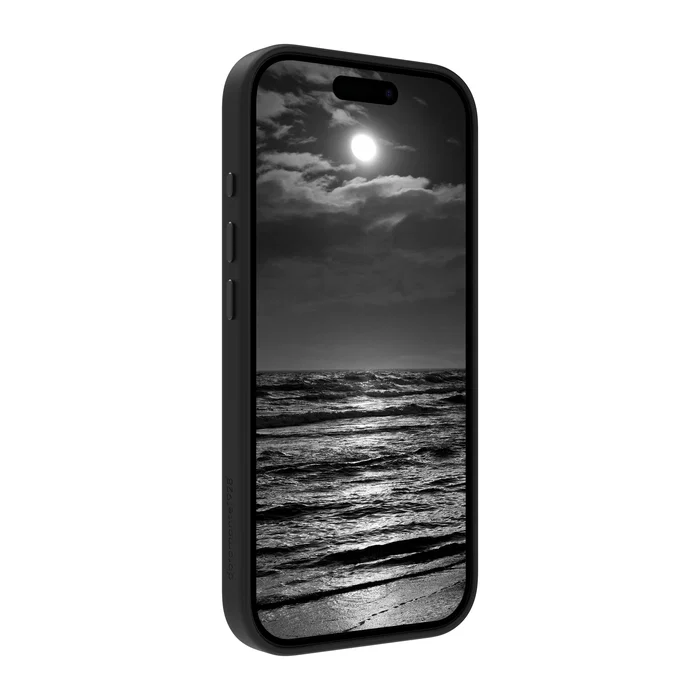 Dbramante1928 Roskilde Kick ICON Carcasa Trasera para Apple iPhone 17 - Negro - Compatible con MagSafe, Protección contra Caídas y Soporte de Sobremesa