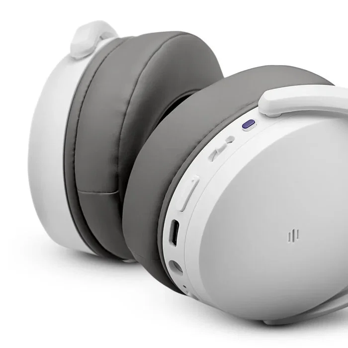 EPOS | Sennheiser Adapt 360 White Auriculares Diadema Bluetooth 5.0 con Cancelación de Ruido, Blanco, 46h Batería, USB-C, Circumaural para Oficina/Centro de Llamadas