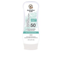 Australian Gold Sensitive Sun Protection SPF 50 Loción Resistente al Agua 237 ml Sin Perfume
