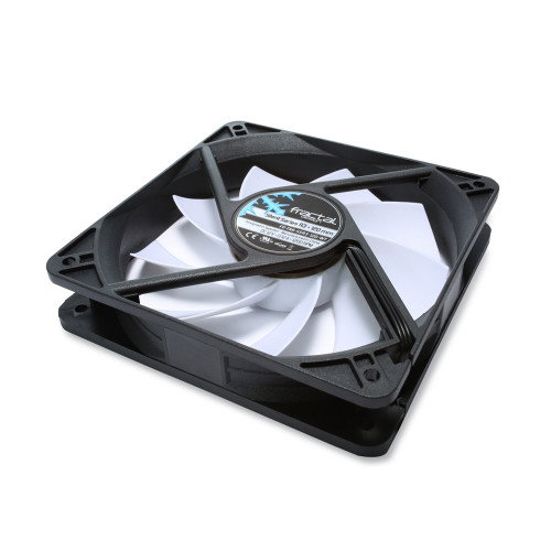 Fractal Design Silent Series R3 Ventilador 120 mm 12 cm 1200 RPM 20.5 dB Negro, Blanco FD-FAN-SSR3-120-WT