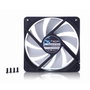 Fractal Design Silent Series R3 Ventilador 120 mm 12 cm 1200 RPM 20.5 dB Negro, Blanco FD-FAN-SSR3-120-WT