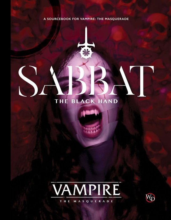 Vampire: The Masquerade 5th Edition RPG libro Sabbat: The Black Hand Sourcebook *Edición Inglés*