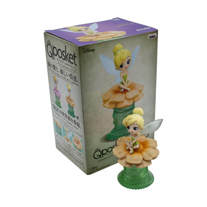 BANPRESTO Figura Tinker Bell Ver.B Disney Characters Q Posket 10cm