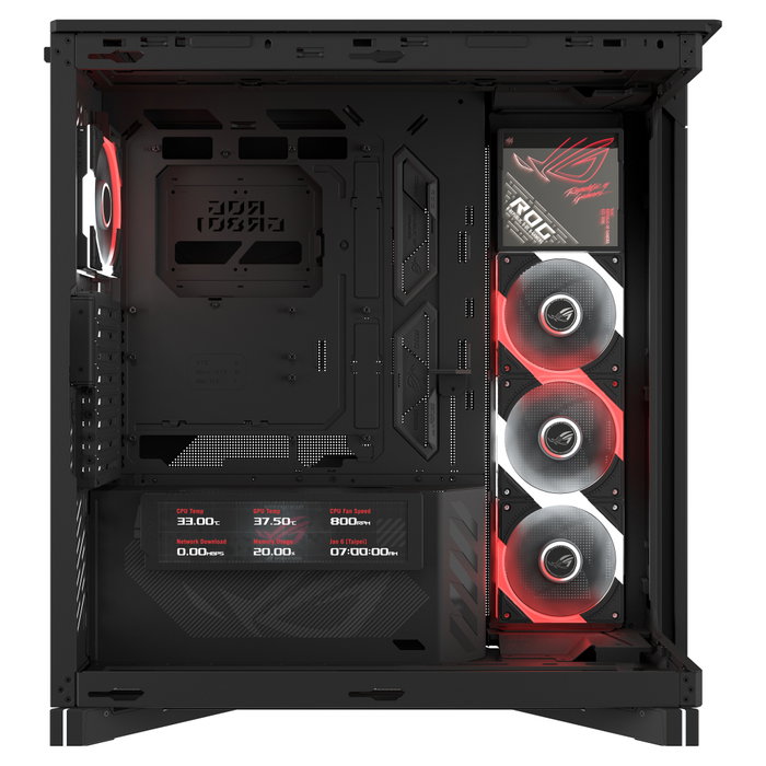 ASUS ROG CRONOX GR801 CURVE TG ARGB BLACK ASUS ROG CRONOX GR801 CURVE TG ARGB BLACK