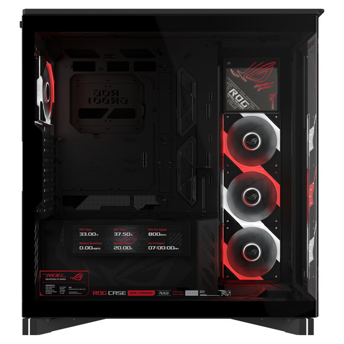 ASUS ROG CRONOX GR801 CURVE TG ARGB BLACK ASUS ROG CRONOX GR801 CURVE TG ARGB BLACK