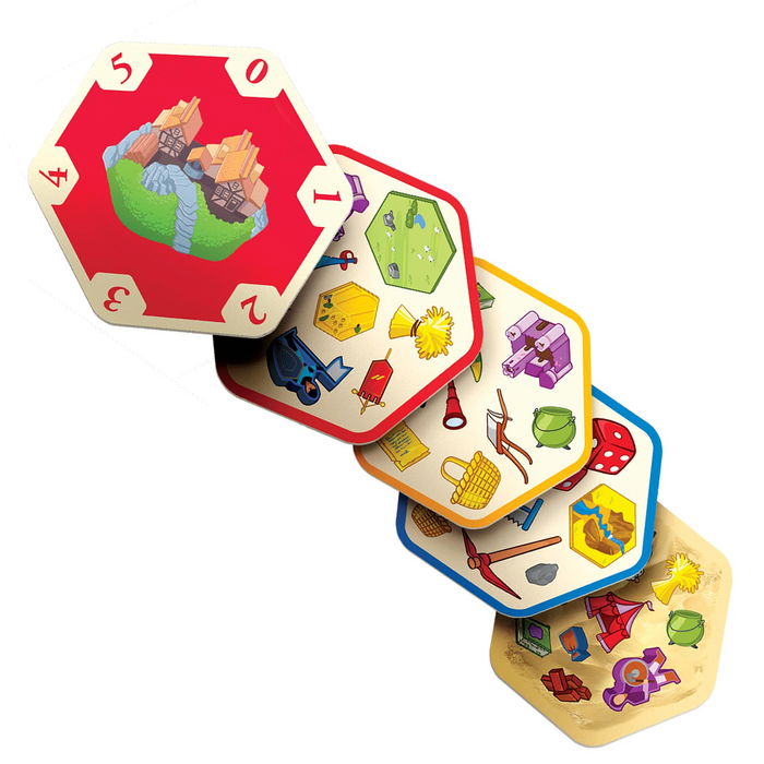 Asmodee Dobble Catan Juego de Cartas para +3 Años Español