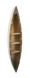 DKD Home Decor Estantería de Pared de Madera Reciclada 119x25x14 cm