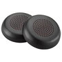 Poly HP Almohadillas de cuero sintético para Voyager Focus 2, Negro (2 unidades)