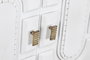DKD Home Decor Buffet de Mango y Metal Blanco y Dorado