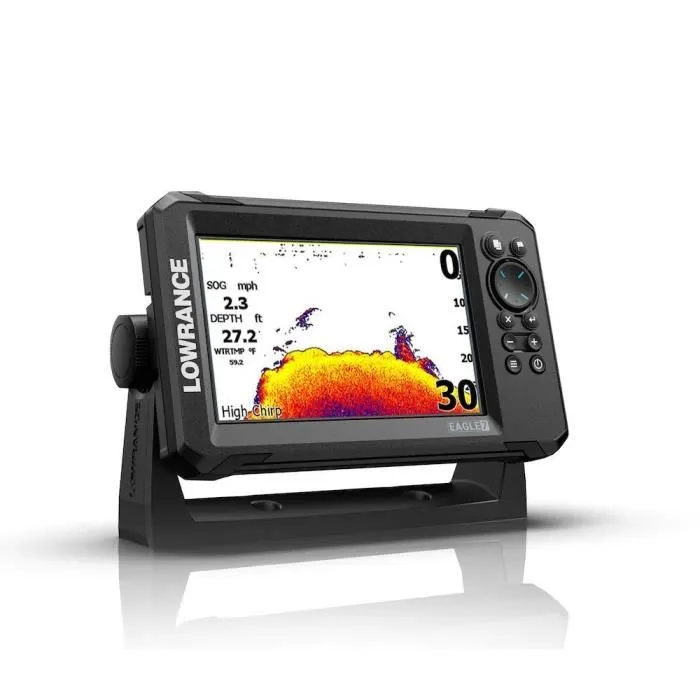 Lowrance Eagle 7 Sonda GPS combinada Transductor 83/200 HDI Pantalla IPS FishReveal Lowrance Eagle 7 Sonda GPS combinada Transductor 83/200 HDI Pantalla IPS FishReveal