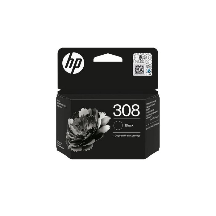 HP Cartucho de tinta 308 Negro Original