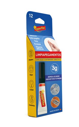 Supertite Limpiador de adhesivos blister 3 g