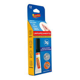 Supertite Limpiador Adhesivos Blister 3 g - Gel Disolvente para Eliminar Chicles, Manchas en Ropa y Superficies