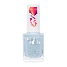 Wild&Mild Esmalte de Uñas Gel Effect Blue Hawaii - Acabado Profesional con Brillo Intenso y Larga Duración