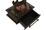 DKD Home Decor Figura de Metal Telescopio Bronce
