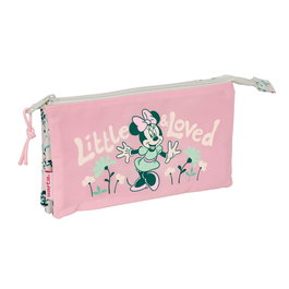 Portatodo Minnie Mouse Minty Rosa 22 x 12 x 3 cm