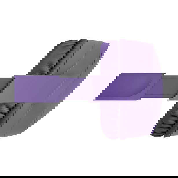 Belkin SoundForm Mini Auriculares On-Ear para Niños, Bluetooth y Cable, Color Púrpura, 30h Batería, USB-C, Diadema Ajustable, Ref: AUD002hqPUV3