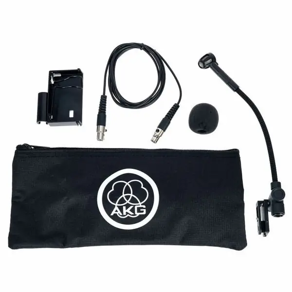 AKG Micrófono Cuello de Cisne C516ML con Pinza y Patrón Polar Cardioide AKG Micrófono Cuello de Cisne C516ML con Pinza y Patrón Polar Cardioide